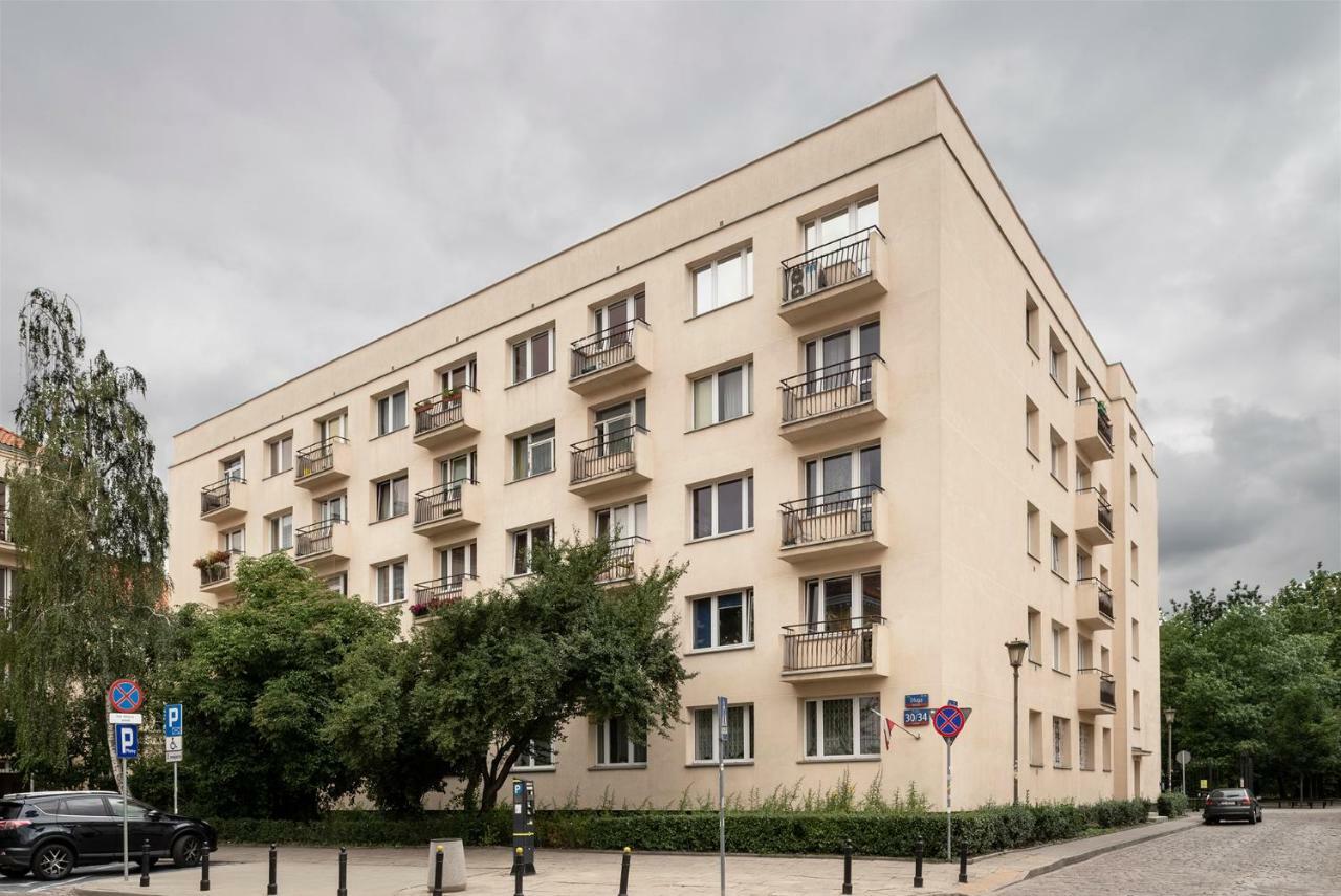 Apartament Ogrod Krasinskich วอร์ซอ ภายนอก รูปภาพ